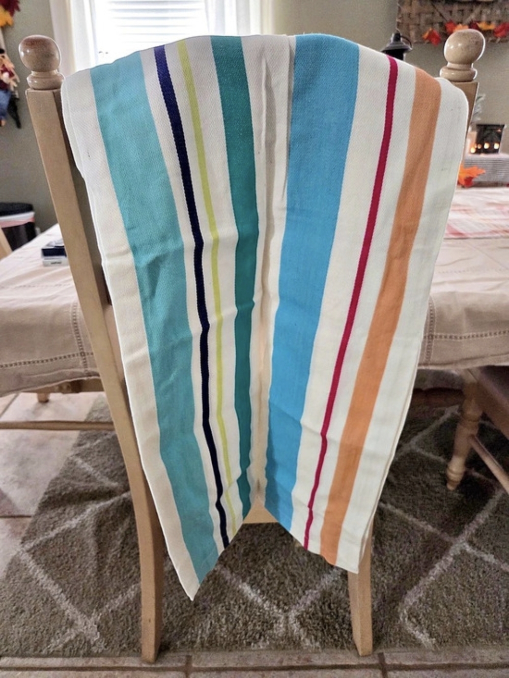 DII Beachy Keen Stripe Summer Table Runner